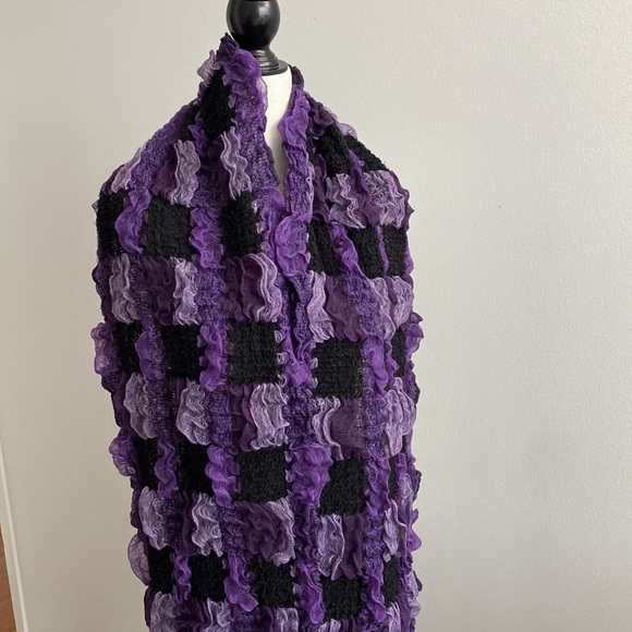 Scarfs for a women stretch and beautiful colour very warm - Picture 4 of 8